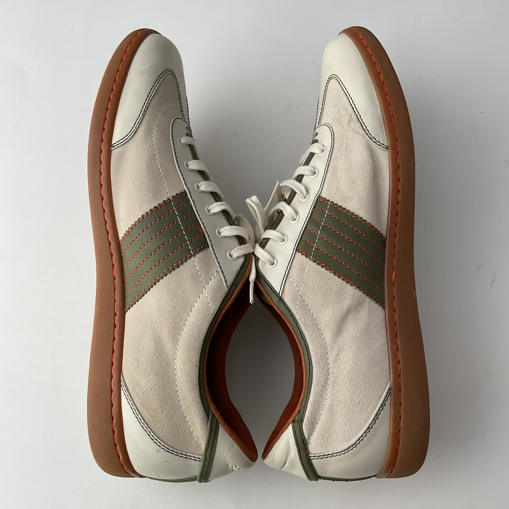 Fossil Typographie College Campus Leather And Suede Sneakers Men’s Size 13 - Picture 9 of 12